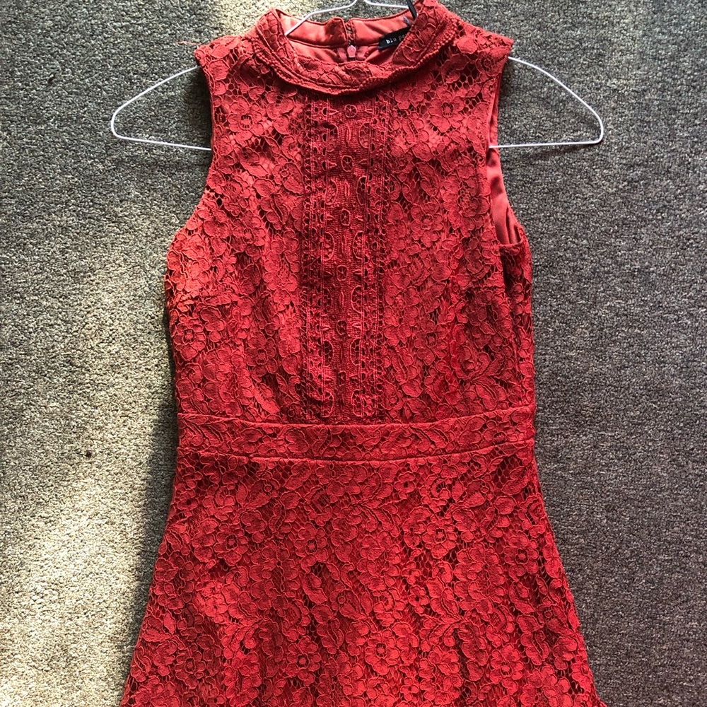 Small red orange-ish dress